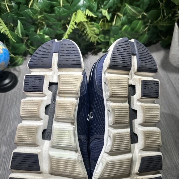 Mens On Cloud 6 New Generation blue/white sneakers running shoe Sz 13 main image 9